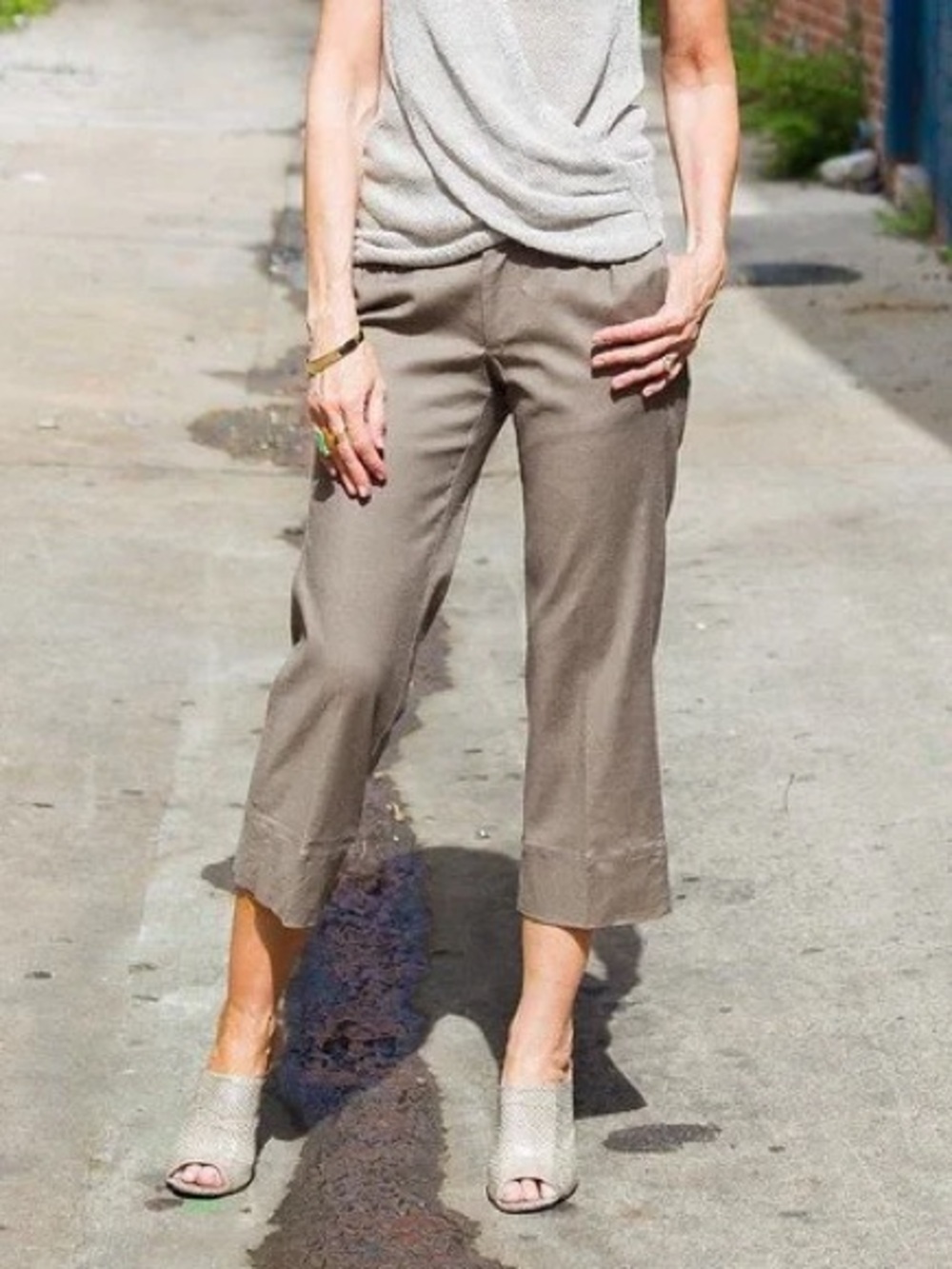 BROCHU WALKER Loana Pant taupe small